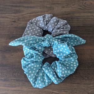 Handmade scrunchie set